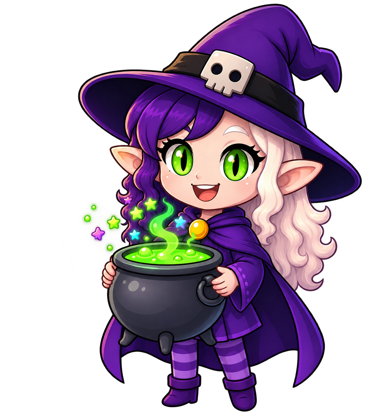 Ly with Cauldron